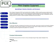 Tablet Screenshot of penngraphics.com